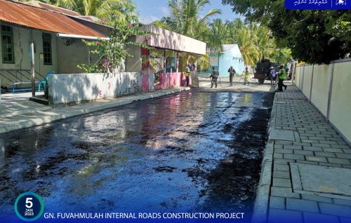 Fuvahmulah city ge ethereyge maguthah hedhumuge mashroou ge 77 percent nimijje