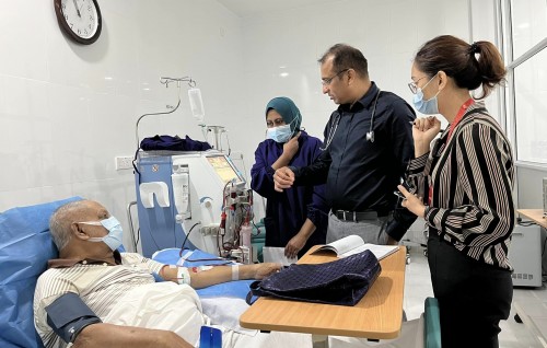 Lh. Atholhu Hospital gai Dialysis ge hidhumaiy fashaifi