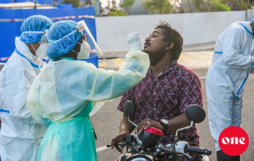 100 tested positive today, 26 from Male'