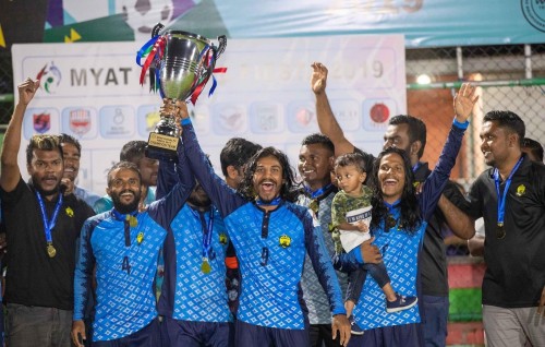 MYAT futsal fiesta 2022 rasmeekoh iulaan koh, baiverivaan hulhuvaalaifi