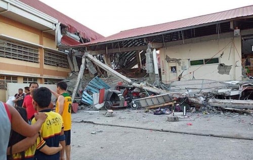 Five dead, several injured during earthquake in Philippines