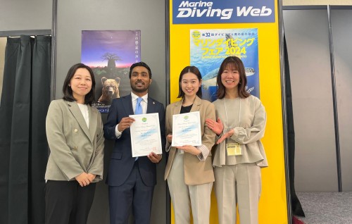 Marine diving awards ge dhe category akun raajje ah award libihjje