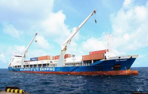 Gaumee Shipping kunfunin ithuru boateh Raajje gennanee