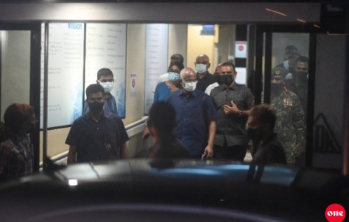 President Solih to ADK to check on former President Nasheed
