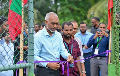 Innamaadhoo volley court Raees hulhuvvaidhevvaifi