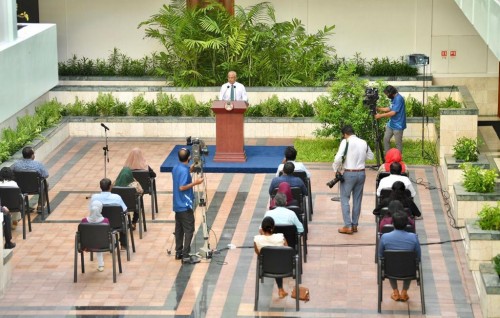 Neyngey vaahaka thakah baroasaa nuve thahuleelee noosverikan kurumah Raees Solih govaalavvaifi