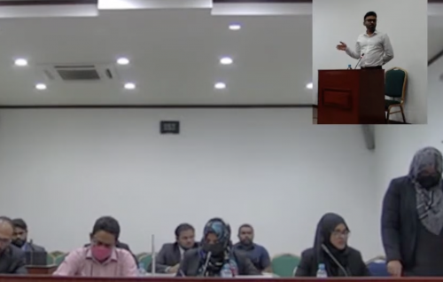 Aarashu massalaige thin vana hekiveriyaa: Listugai neiy rahthah dhookuri, agaa gulhey kanboduvun husha'helhin