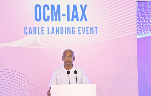 Aa submarine cable akee Raajje technology hub akah hedhumuge bingaa: Raees