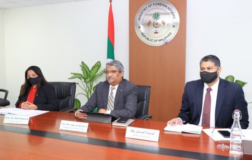 Japan- Maldives policy dialogue ge thin vana bahdhaluvun baavvaifi