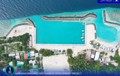 ADh. Hangnameedhoo Harbour Development Project completed: MTCC