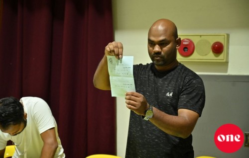 MDP etherey ge Inthihaabu: vote ge natheejaa iulaan kuran fashaifi