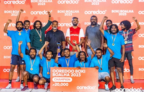 Ooredoo boki boalha mubaaraathuge champion kan team shaviyani hoadhaifi