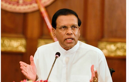Lankage kureege Raees Sirisena en'buri majilis member kamah