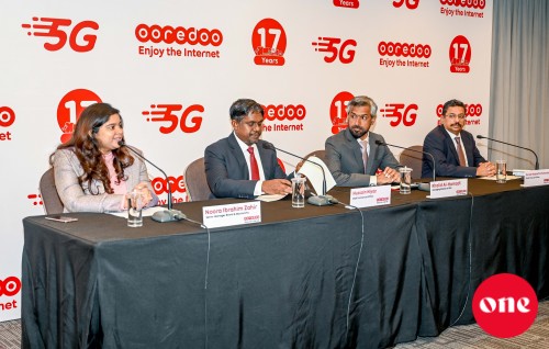 One Photo: Ooredoo ge 5G network Male' sarahadhah fulhaakoh ekan iulaan kurun