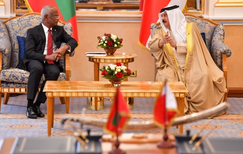 Gulhun badhahi kuran Raajje aai Bahrain aa dhemedhu 4 ehbasvumeh gai soikohfi