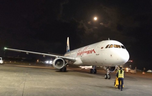 Maldivian returns with 7.4 tonnes of cargo from Dubai