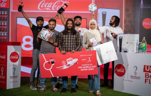Cocacola ge world cup promotion ge naseebuverin hovaifi