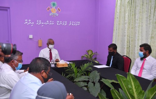 Veymandoo maguthah zamaanee fenvarah hadhaidhinumah edhi Raees ah dhannavaifi