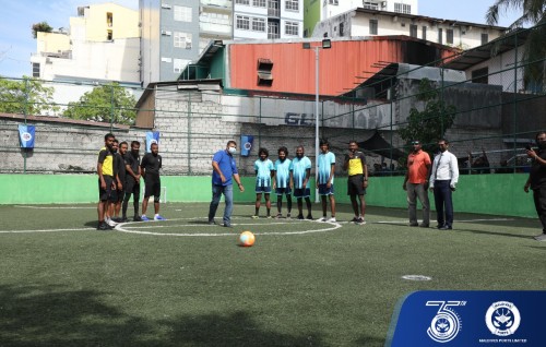 35 vana aharee dhuvahaa gulhuvaigen MPL ge haassa futsal mubaaraatheh