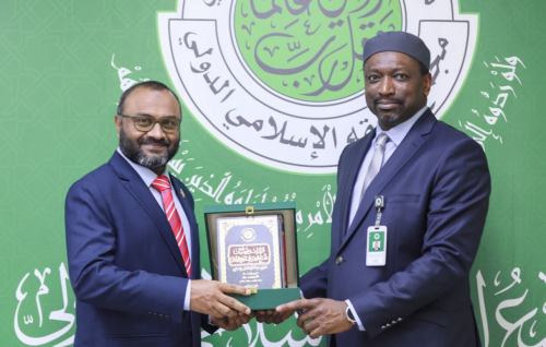 OIC ge islamic figuhu academy ge member kamah Shaheem ayyan kurahvaifi