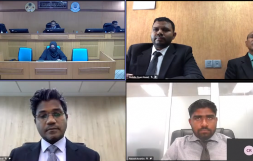 Hulhumale registry baathilkuran nimmi nimmumah amalukurun faskuran High court in ves hukum koffi
