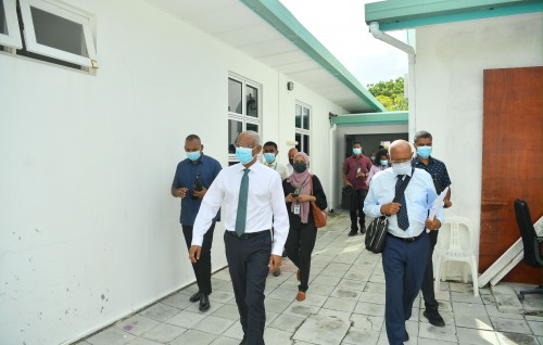 Raees Solih ahvvure hidhumaiytheri veriyaku nudheken, ithuru dhaureh dheyn jehey: Naseem