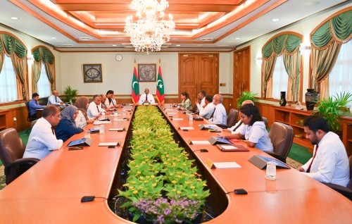 IALA gai Raajje inn baivervumah vazeerunge majileehun Raees ah lafaa aruvafi