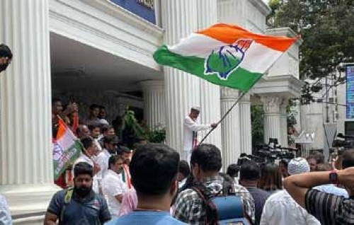 Opposition Congress wins key India state election