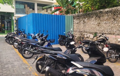 Gaakosheege Parking zone in bandhukuri sarahadhu alun hulhuvaalan nimaifi