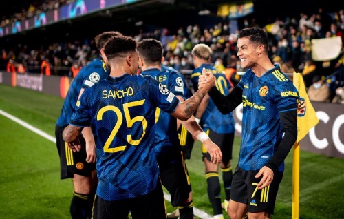 Ronaldo aai Sancho ge goal thakun United gadha 16 ah