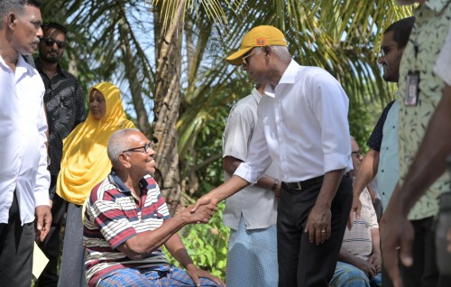 Photo: Riyaasi inthihaabu campaign Raees Solih Maarandhoo ah vadaigathun