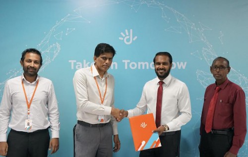 Mathee aruthaveringe gaumee inaamuge title partner akah Dhiraagu