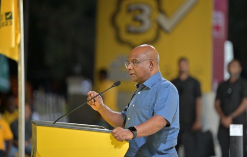 ''India First Policy'' bass ves ufehdhevee Raees Yameen: Shahid