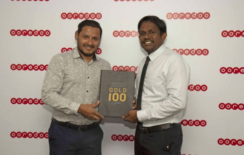 Ooredoo Maldives chosen as Gold Partner of 