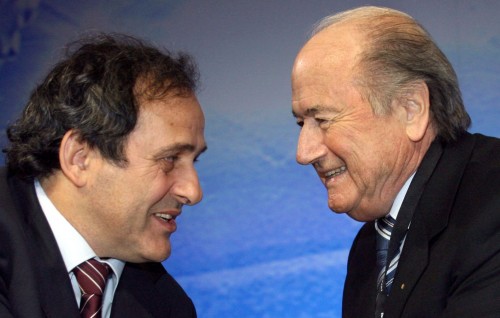 Blatter aai Platini ge FIFA hiyaanaathuge massalaige adu ehunthah kuriyah