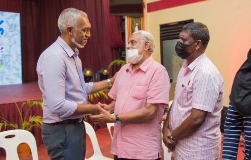 Villimale gai 500 housing unit hadhanee rashun beyru bayaku genes thoh jassan noon: Muizzu