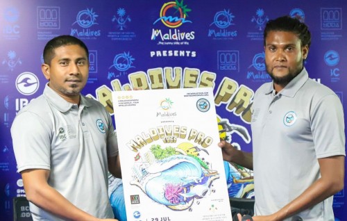 Dhuniyeyge Bodyboarding tour gai himeney ''Visit Maldives pro 2022'' rasemeekoh iulaan koffi