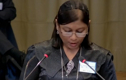 ICJ gai Dhivehiraahjje: Israel in ehinganee nasleh nathaalumuge jareemaaeh