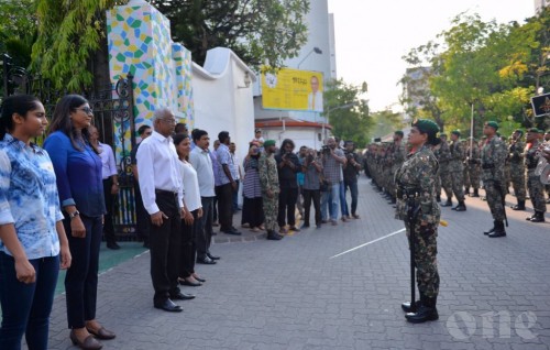 Special parade to celebrate 30 years of female officers in MNDF