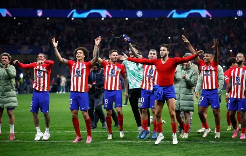 Atletico in Inter katuvaalaifi, Dortmund ves quarter eh