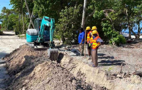 Henbadhoo Water System Development commenced