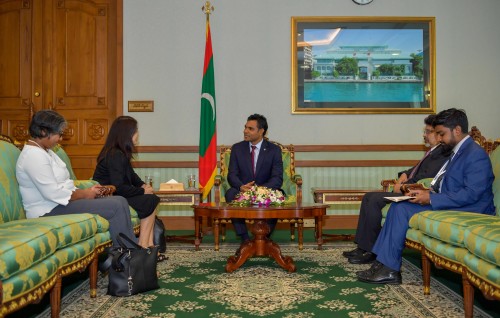 Six foreign dignitaries pay courtesy calls on the Vice President
