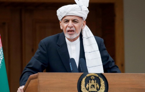 Afghan president vows to stop bloodshed as Taliban close in on Kabul