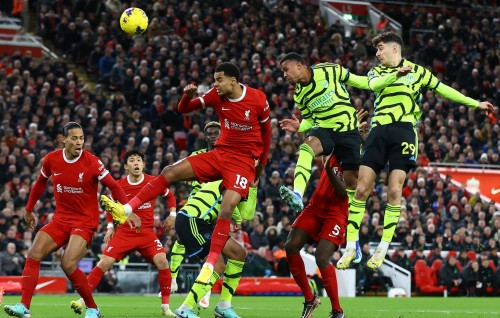 Liverpool aa evvarukoh, Arsenal in 1 vana dhamahattaifi