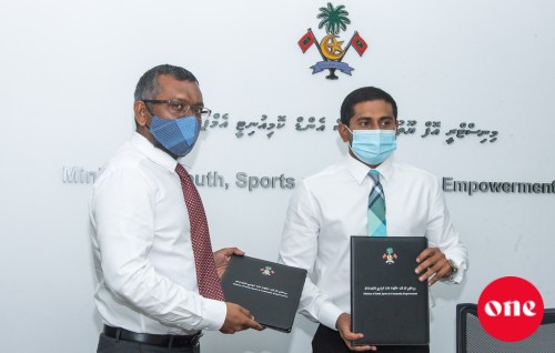 #OnePhoto: Sarukaaruge landudhandithakeh haasil kuran Economic Ministry aai Youth Ministry ehbbasvumehggai soikurun