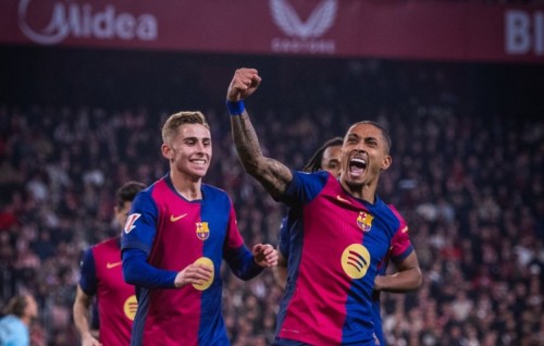 Raiyy card akaa ekuves Seville balikoh, Barca in thasheege race gai