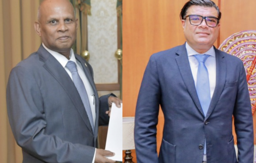 Belgium aai EU ge safeerakah Umar adhi Japan ge safeerakah Saabir ayyan kuran Majlis in ruhundheefi