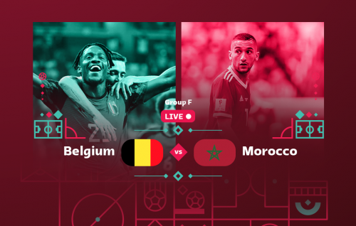 World Cup: Morocco - Belgium