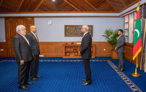 President appoints Advisor to the President and Minister of State for Home Affairs