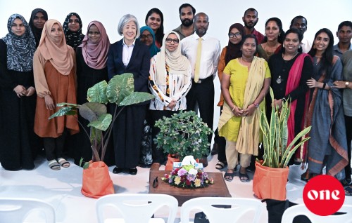 Japan sarukaar ge ehee gai Guraidhoo marukazu ge ward maraamaathu kohfi